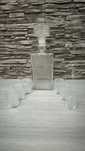 Karafka z 6 kieliszkami PRL vintage loft whisky