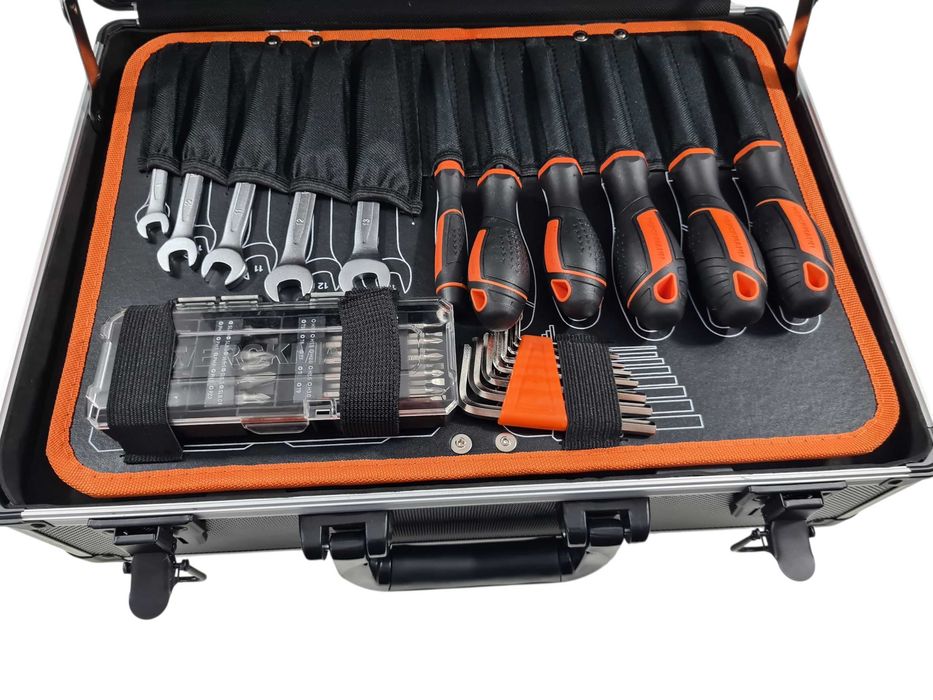 Zestaw narzędziowy werckman 104 elementy