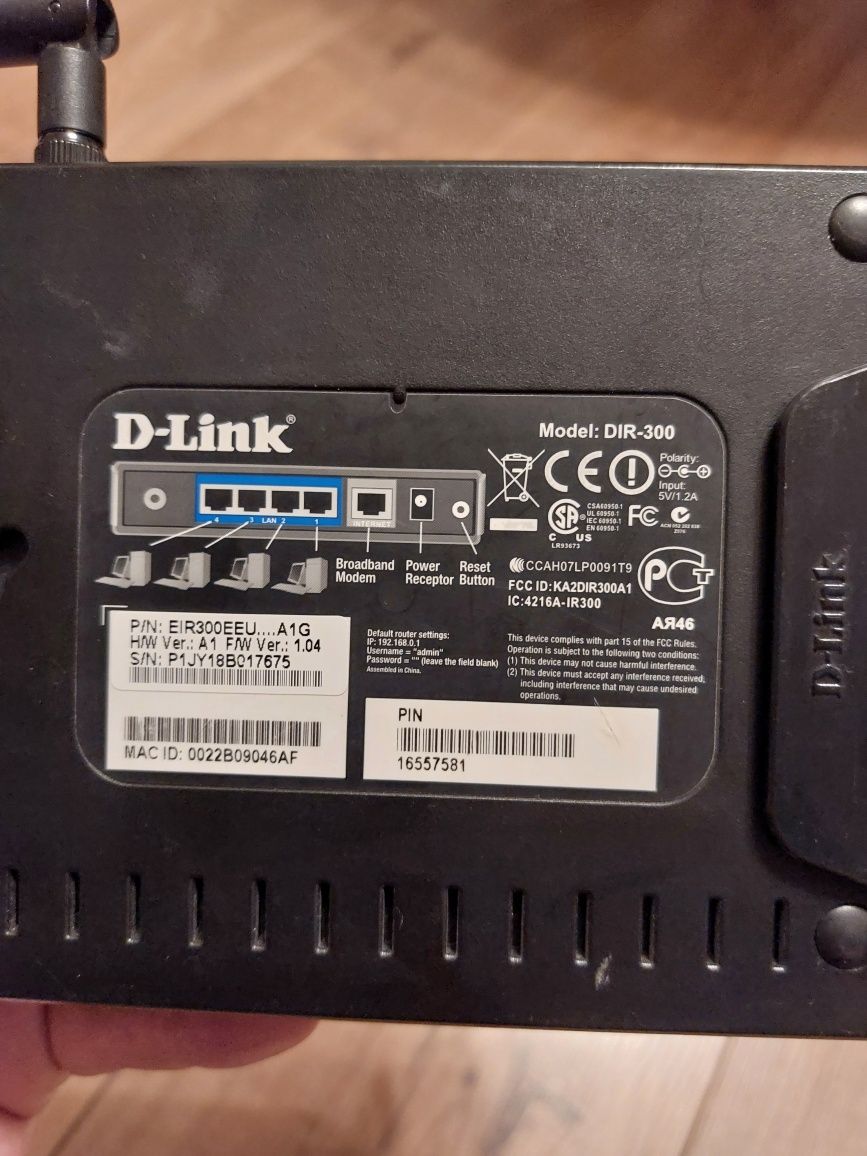 Router D-Link DIR-300 DD-WRT