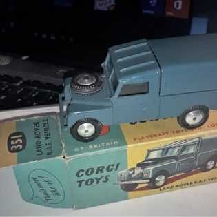 Jeep Land Rover Corgi toys Impecavel e Autentico