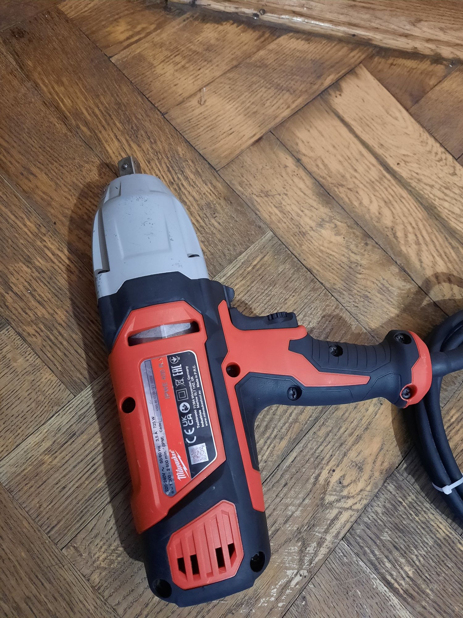 100% оригінал(2023)!!Ударний гайковерт MILWAUKEE IPWE 400 R,725вт