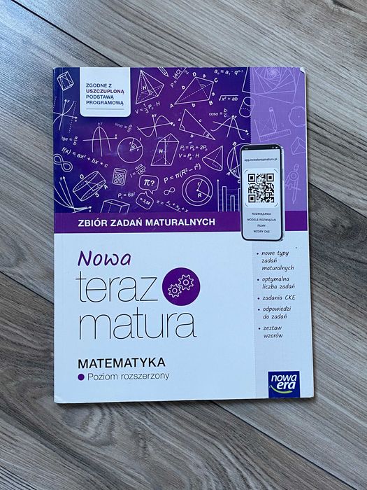 NOWA Teraz matura 2024/2025. Matematyka. Zbiór zadań maturalnych.