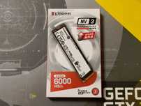 SSD Kingston NV3 1TB m2 nvme новий PCIe 4.0 для пк або ноубука