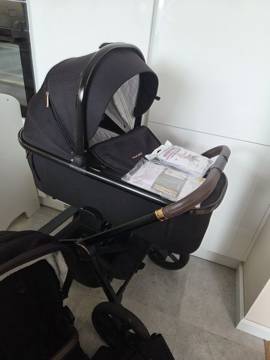 Wózek Muuvo quick se 2 chromium black 2w1