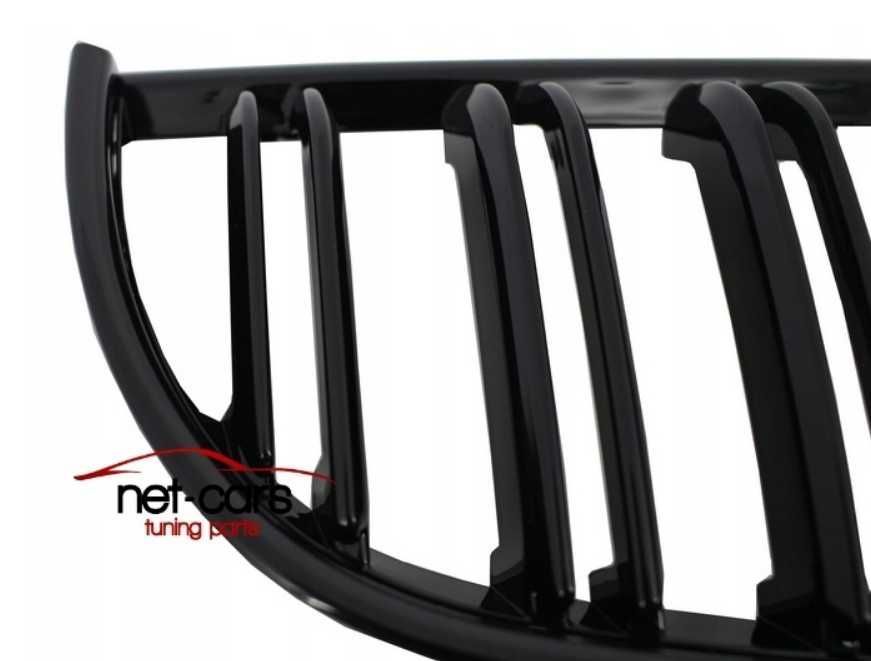 Grill Nerki BMW E90 E91 05-08 M Pakiet czarny połysk