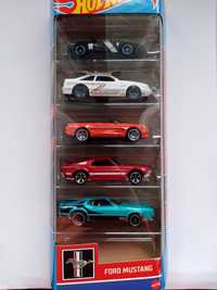 Hot Wheels Ford Mustang 5 pak