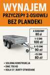 Wynajem przyczepki Wynajem Lawety