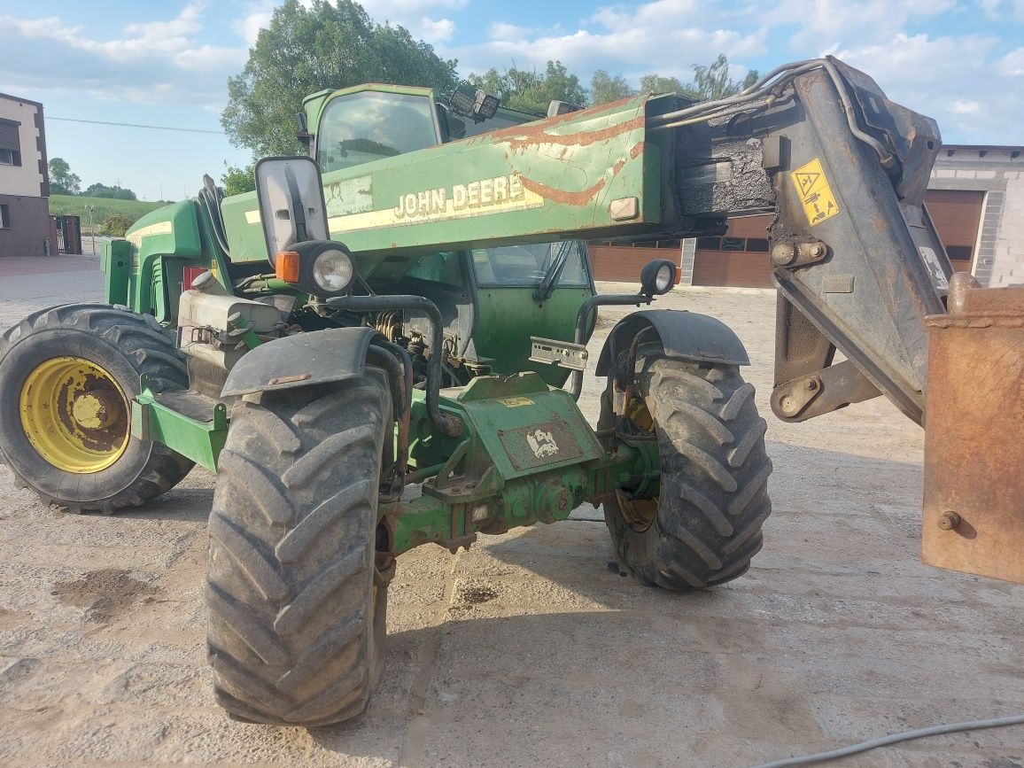 Ładowarka teleskopowa john deere 3400 silnik most maszt drzwi