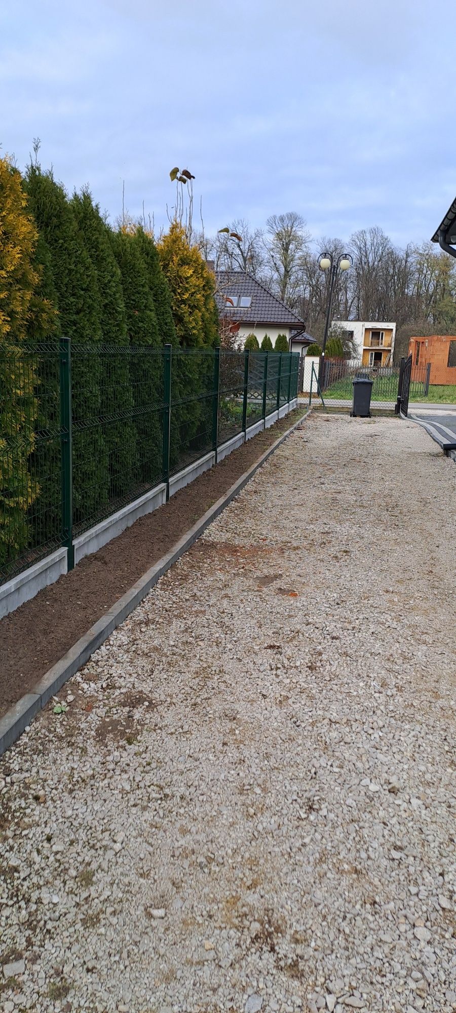 Siatka ogrodzeniowa panel bramy