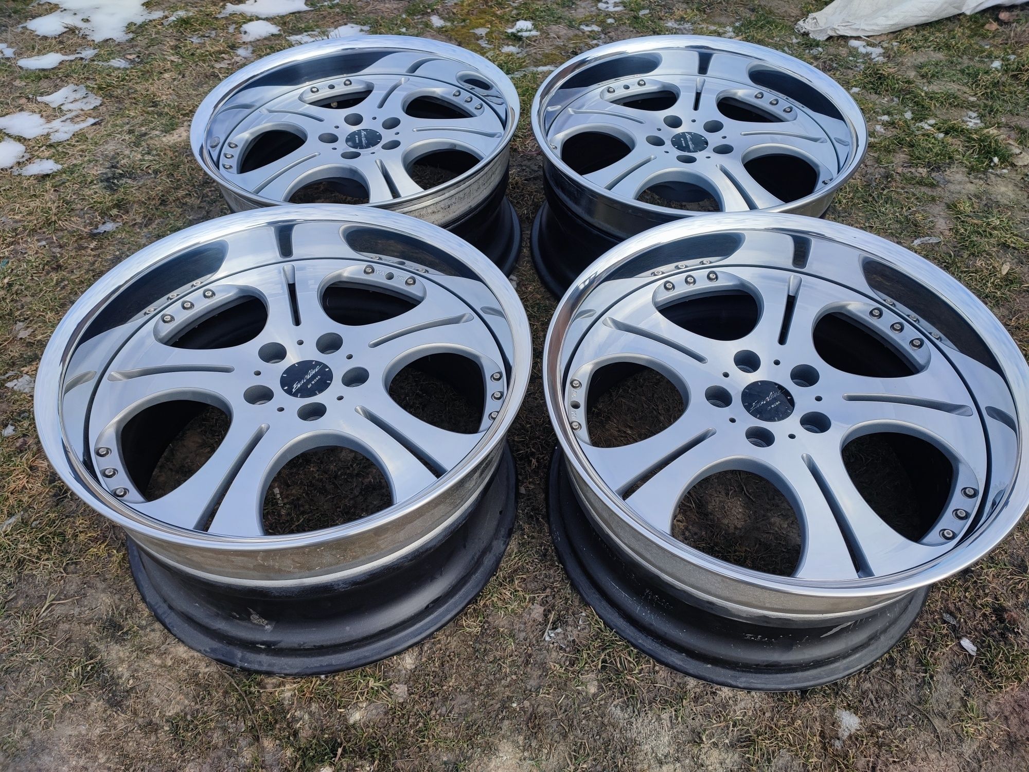 Felgi Work Euroline S2 19" 9.5/10.5 5x114.3 Nissan Toyota Lexus 3tlg