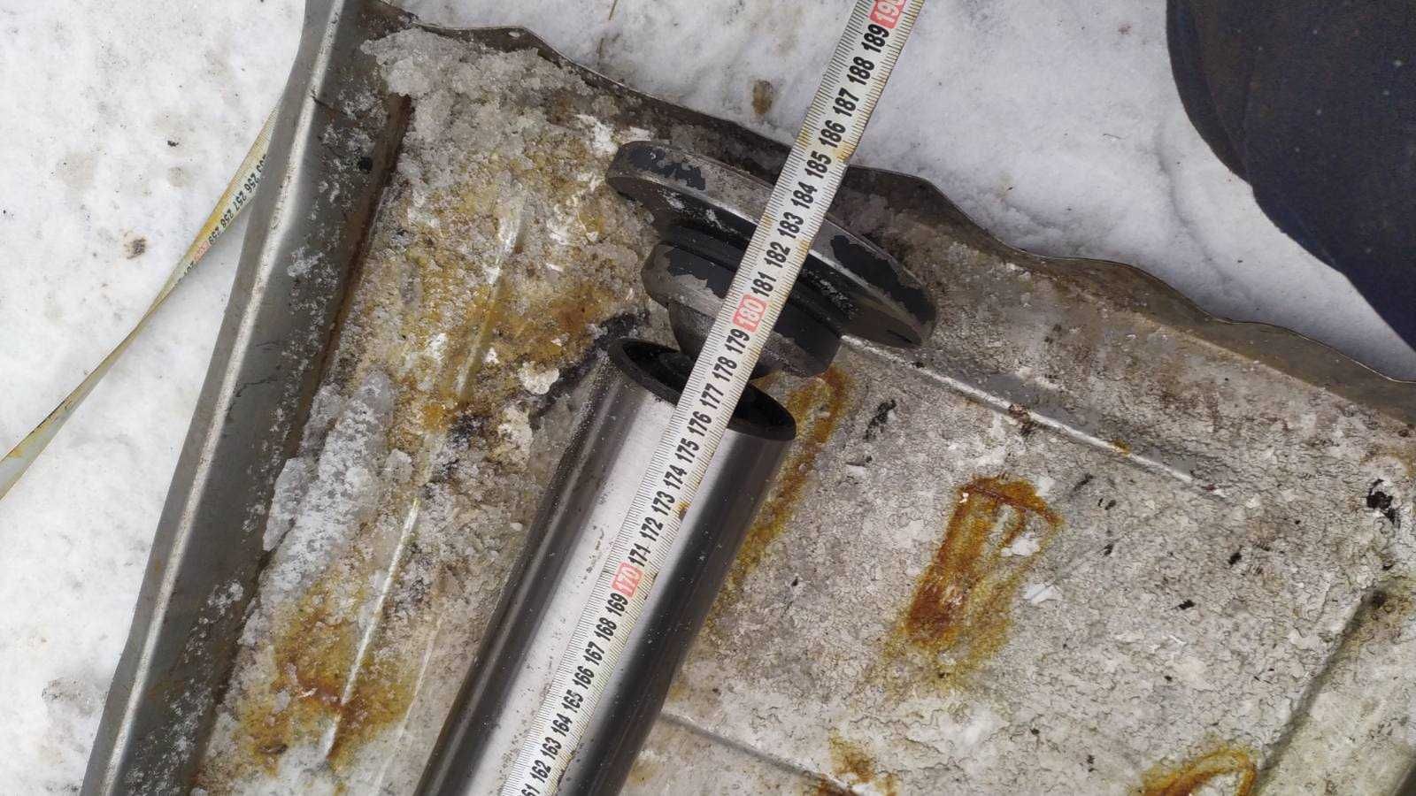 Гідроциліндр Новий 3-х штоковий хід 1.25 метра Маз під гойдалку качелю