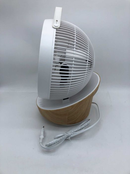 Cichy wentylator biurkowy 4UMOR 21W 12 prędkości z pilotem biel