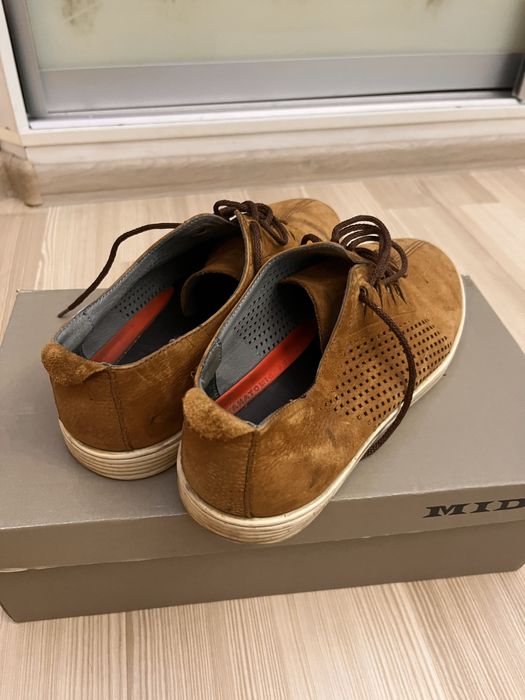 Замшевые туфли мокасины кеды