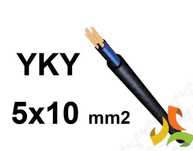 Yky kabel ziemny WLZ zasilanie 5x6 5x 16 4x10 4x16 4x25 3x1,5 3x2,5