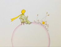 O Pequeno Príncipe - Litografia