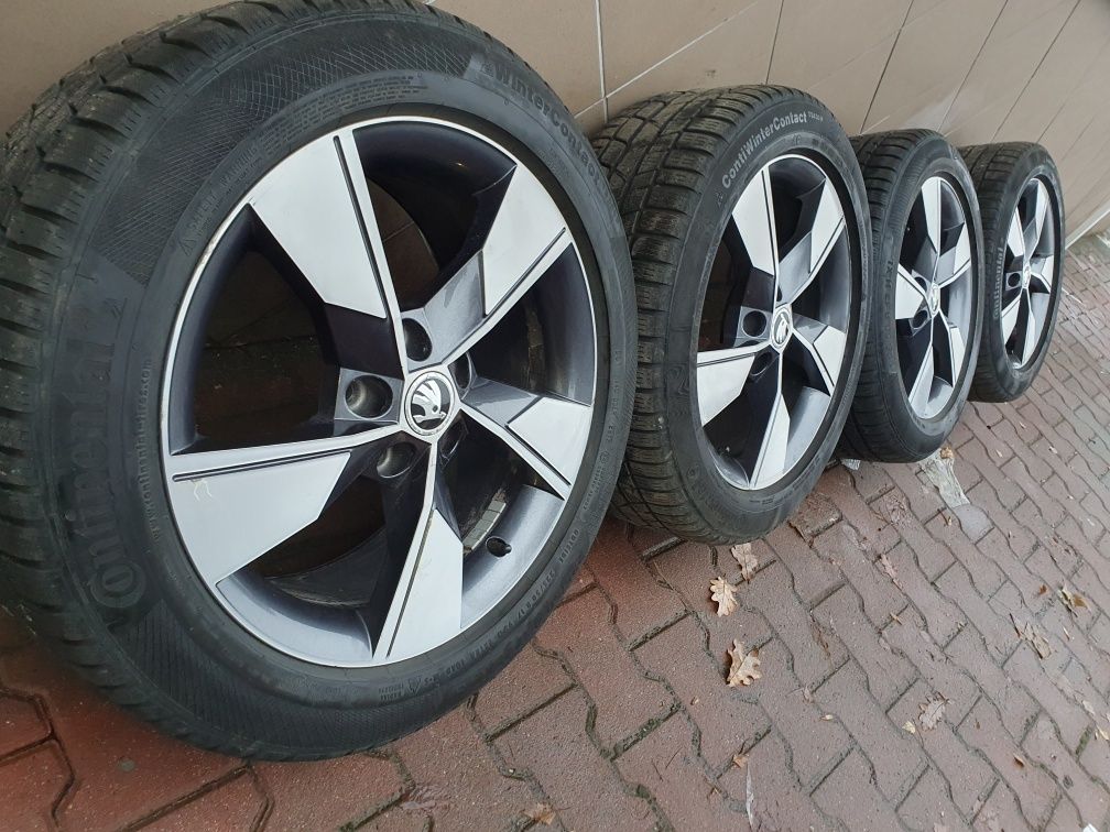 Oryginalne Felgi Koła 17" Skoda Octavia 5x112 Et45+225.50.17