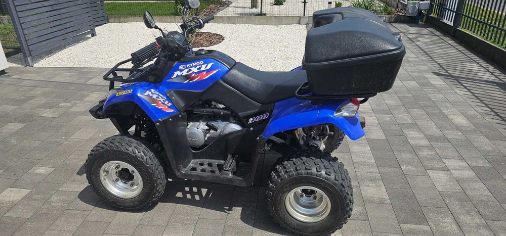 Quad Kymco mxu 300 zarejestrowany/kardan