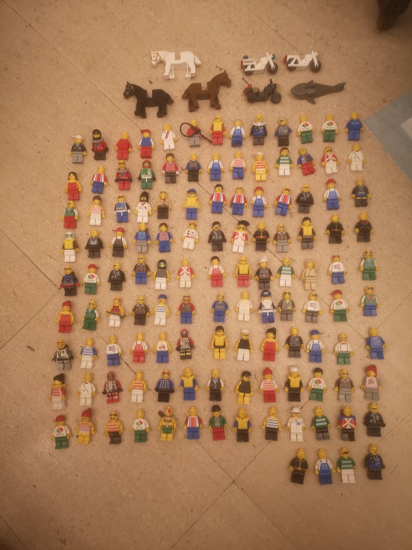 Conjunto Raro de Minifiguras LEGO (1989 a 2000)