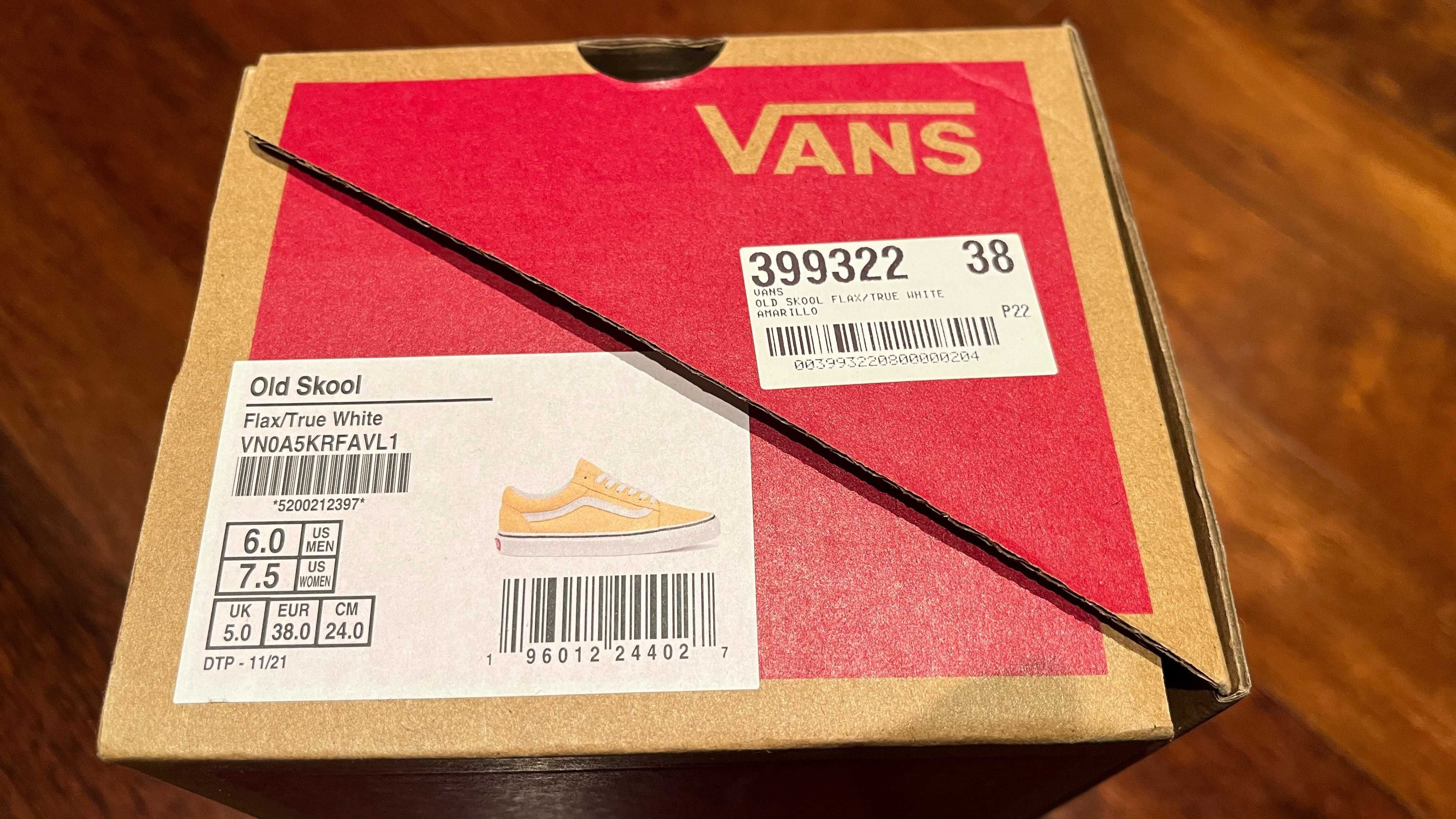 Sapatilhas Vans Old Skool amarelo