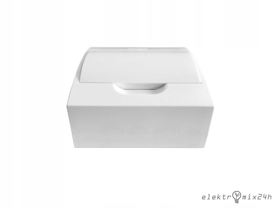 Rozdzielnica elektryczna natynkowa z zabezpieczeniami 8 modułów gotowa