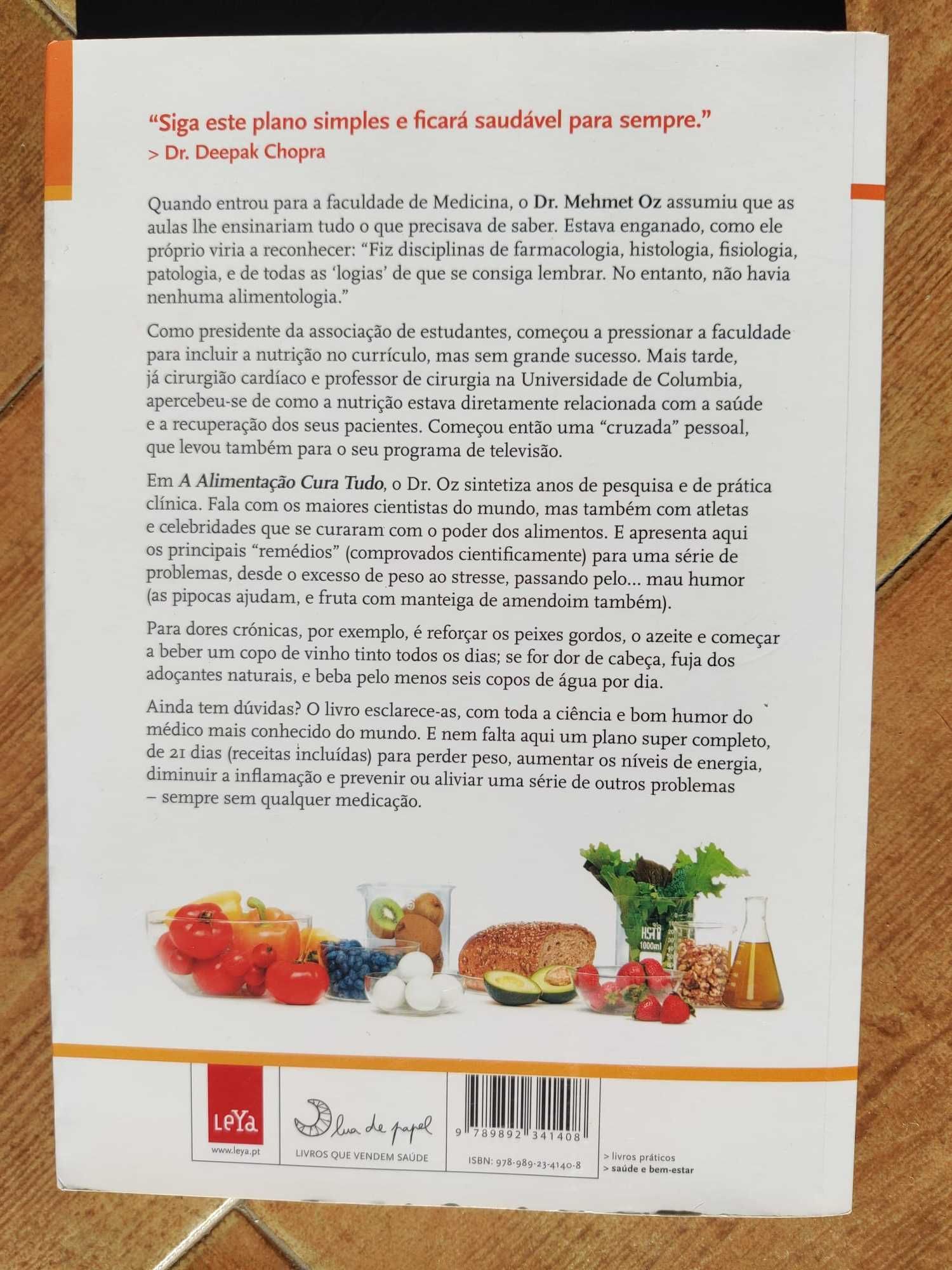 Livro: A Alimentação Cura Tudo de Mehmet Oz