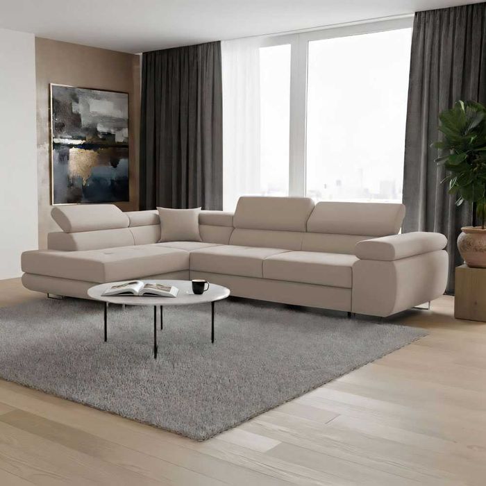 Narożnik z funkcją spania Vegas / Różne kolory / Raty / SZYBKA DOSTAWA