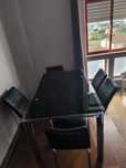 Mesa de Jantar de Vidro 6 Lugares - Elegante e Funcional
Mesa de Janta