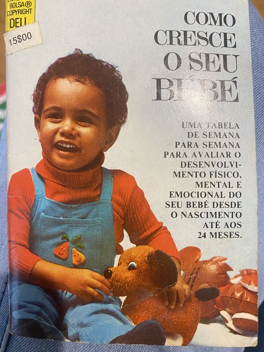 Mini livro se 1975 “como cresce o seu bebé”