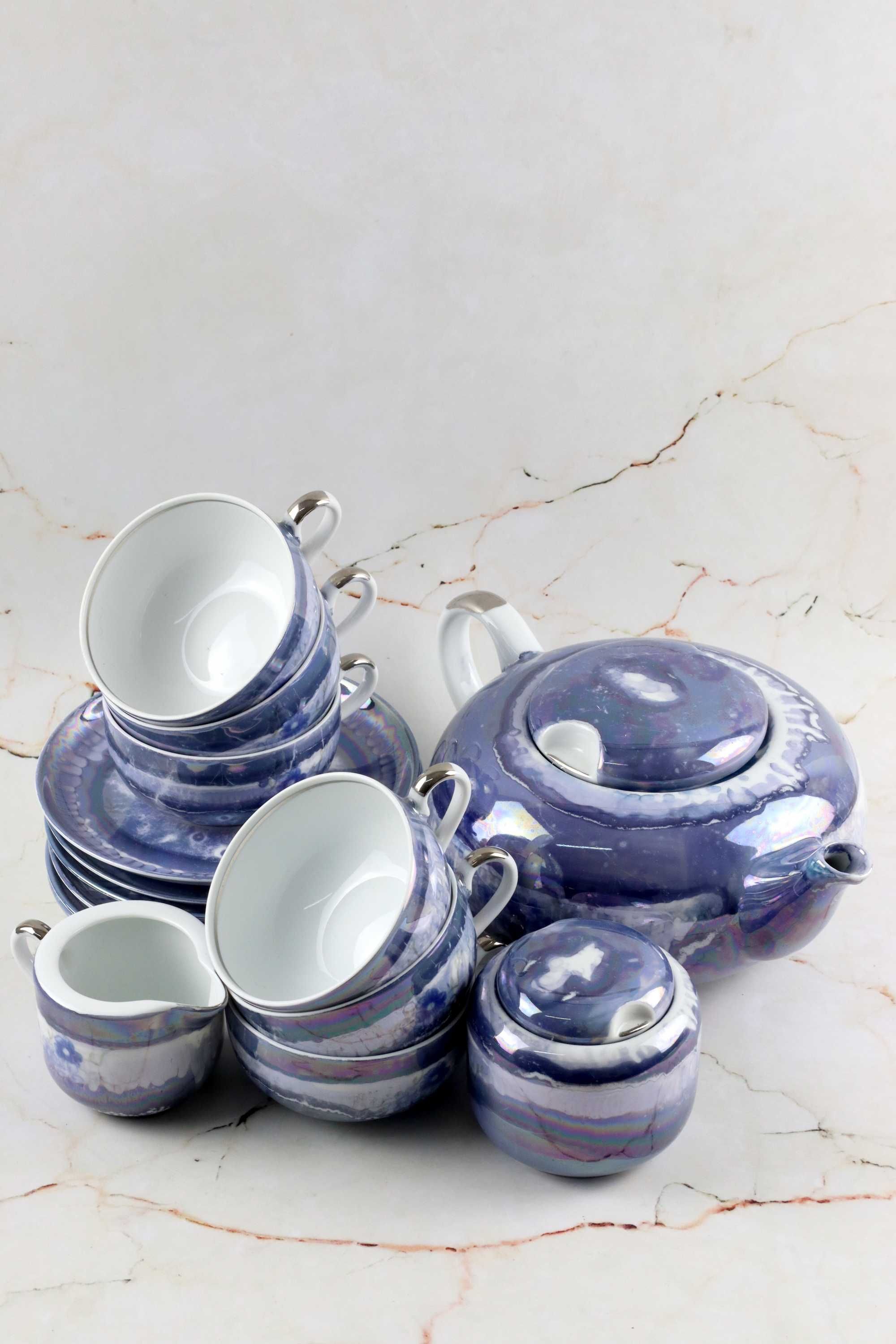 Porcelanowy serwis – Karolina - porcelana prl vintage