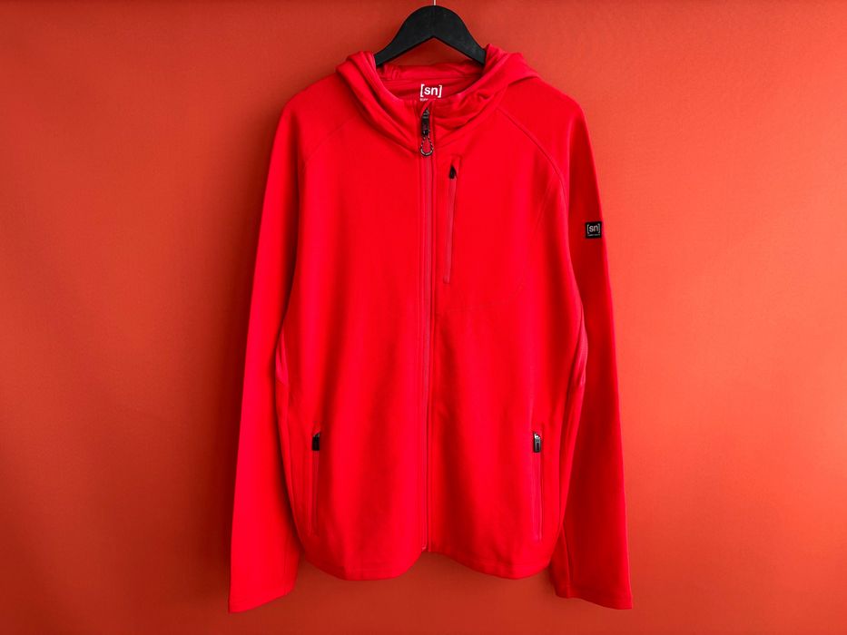 Super Natural SN Merino чоловіча термо кофта худі на замку розмір XL