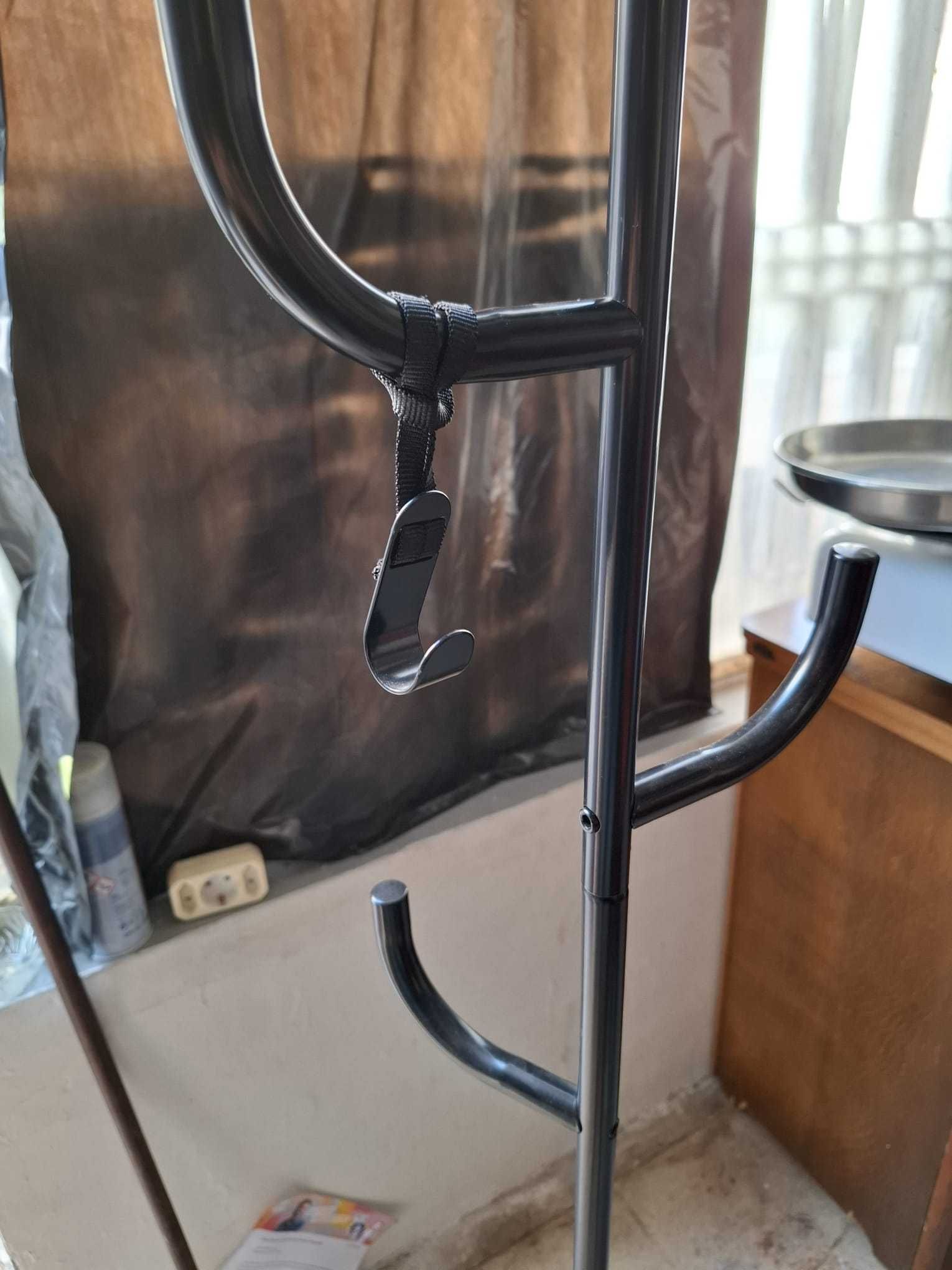 Bengaleiro ÄLGANÄS, IKEA, preto, 173x33 cm - Comprado em Fevereiro/25