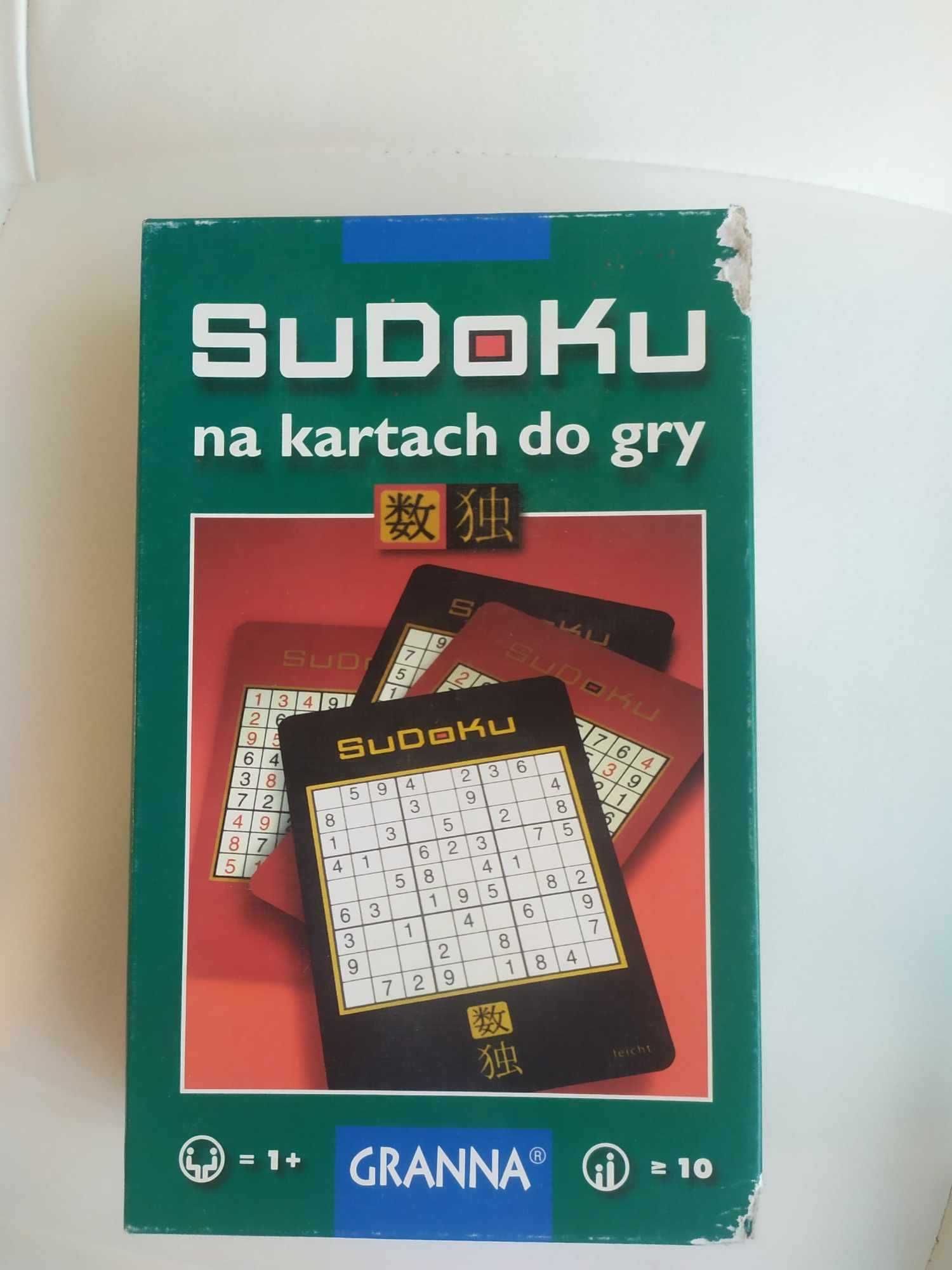 sudoku na kartach do gry