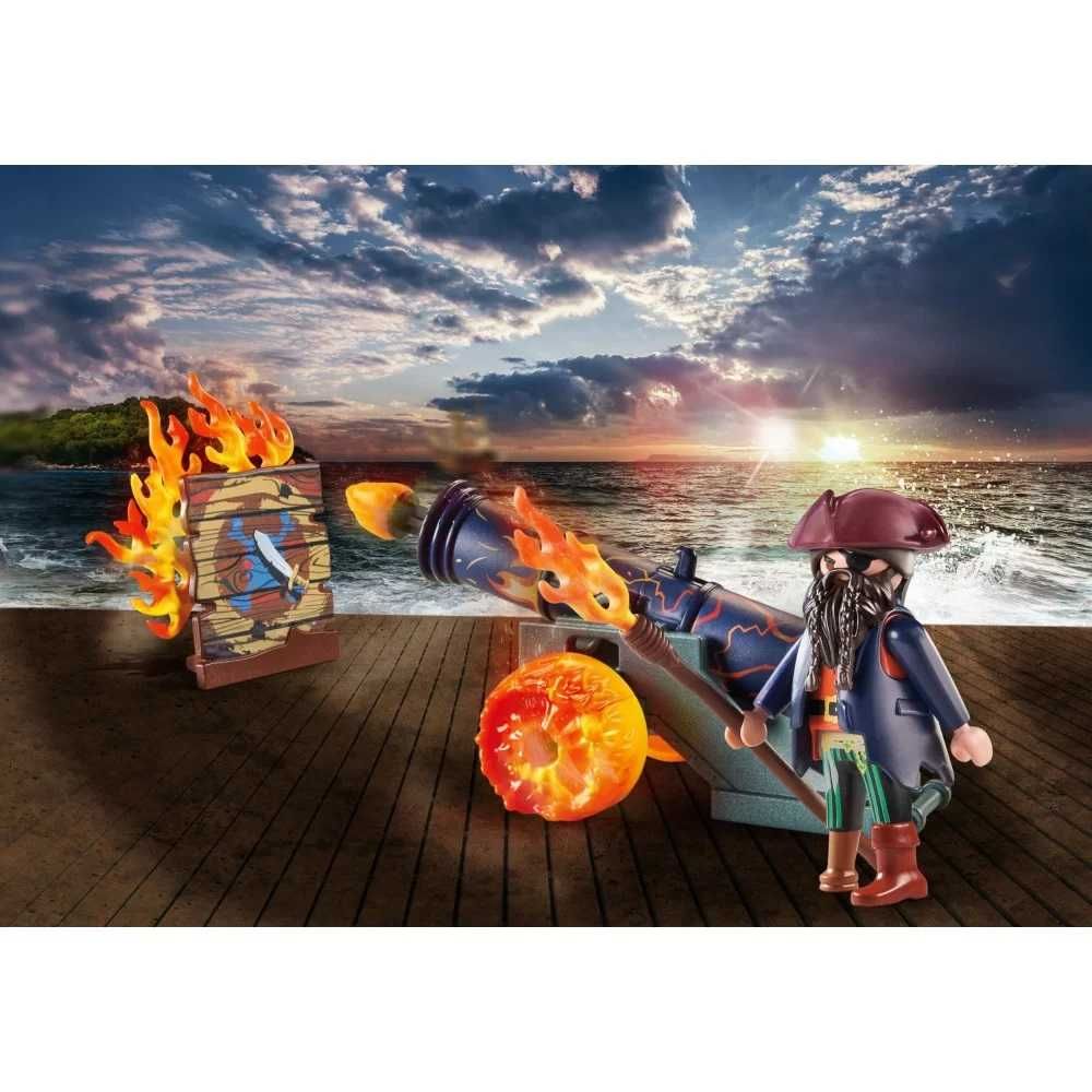 Playmobil Pirates 71189 Zestaw upominkowy Pirat z armatą