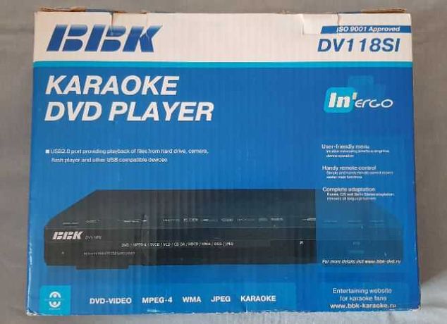 Лот: BBK караоке DVD-плеер DV118SI