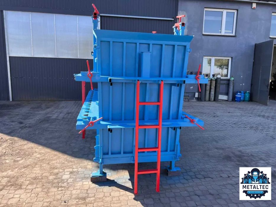 Samowibracyjna forma stalowa, produkcja prefabrykatów, szamba, kanały