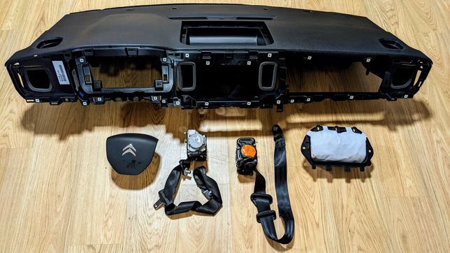 Kit Airbags Citroen Jumpy 2018 Tablier Original Completo