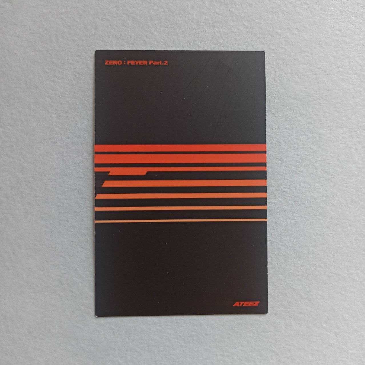 ATEEZ: Park Seonghwa - Zero: Fever Part.2 photocard