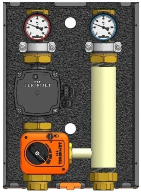 Grupa pompowa GP-48 [ z węzłem mieszającym ] Termojet