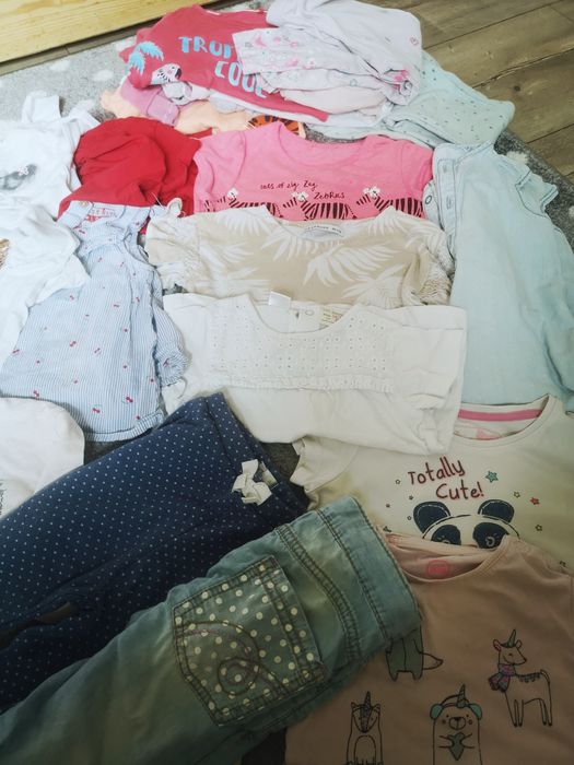 Paczka ubranek 92cm dla dziewczynki Zara Reserved H&M Palomino smyk