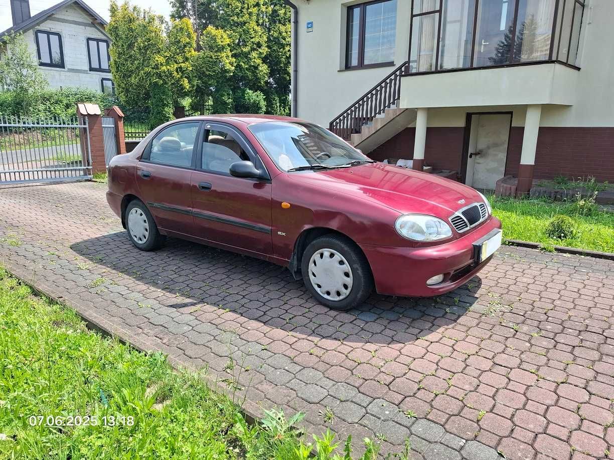 Daewoo Lanos 1,6 SX, 1998r.,niski przebieg 109 500km, silnik 106KM 16V