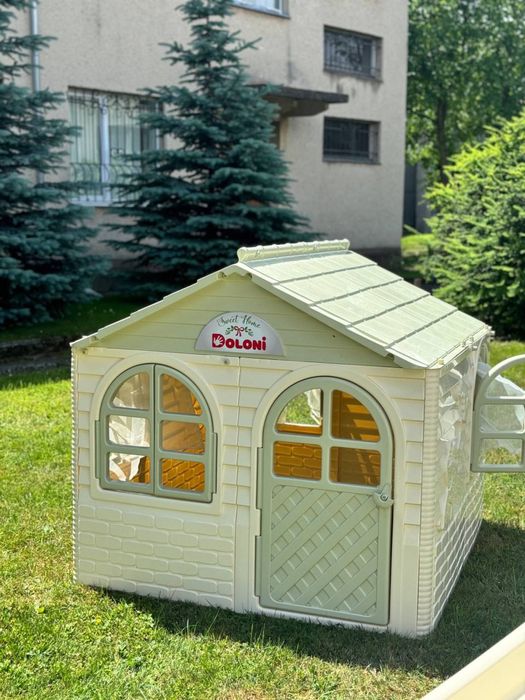 Домик детский Будинок пластиковий Дитячий будиночок Долони