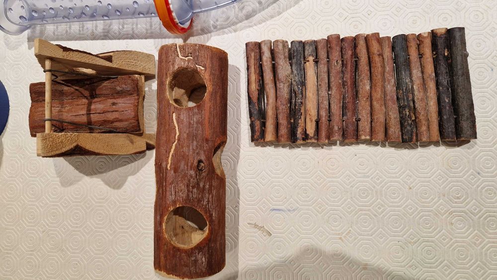 Gaiola para hamsters / roedores habitrail mini com vários acessórios