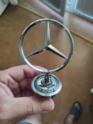 Emblema estrela para mercedes novos e modelos antigos
