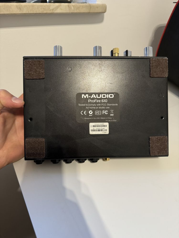 Interface audio M-Audio profire 610