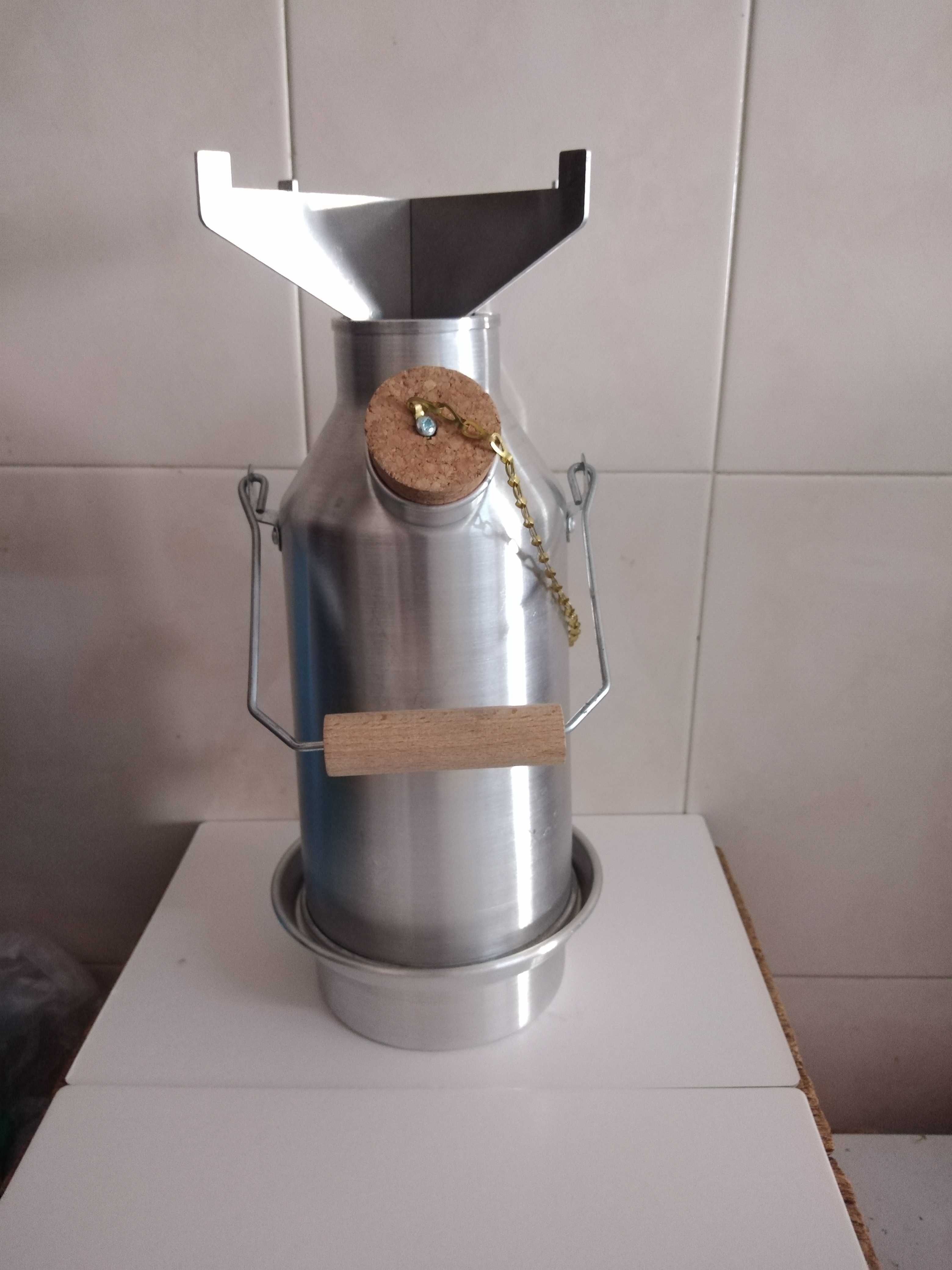 Fogareiro de campismo ecológico