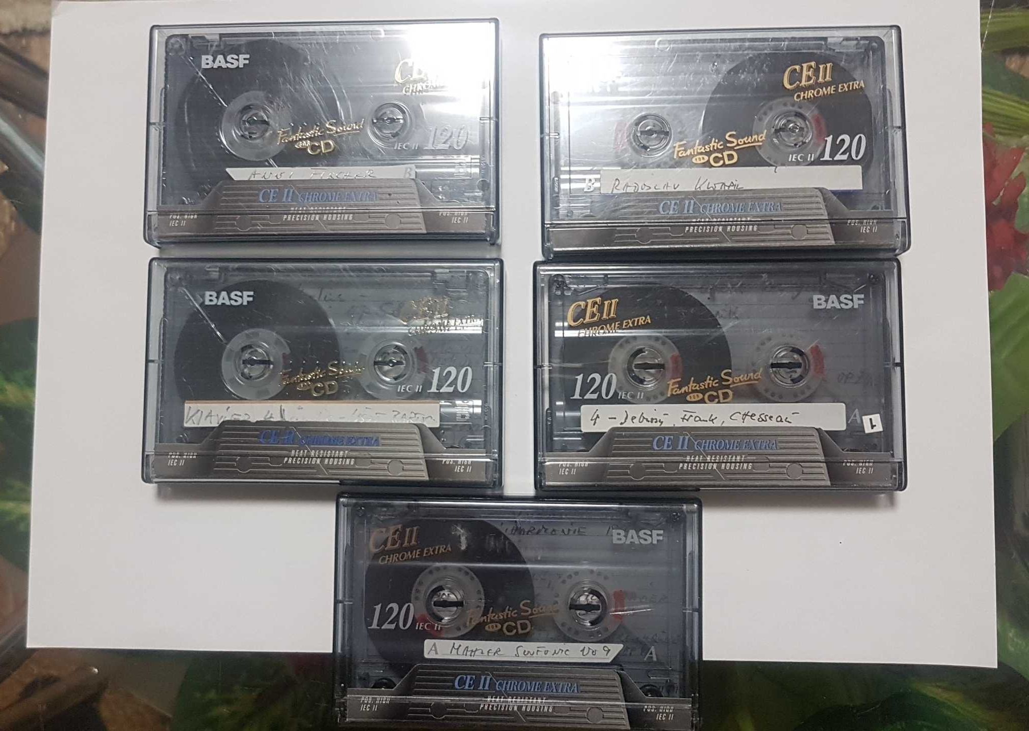 Аудио кассеты BASF CHROME MAXIMA CЕ2 Fantastic Sound CD 120 Germany