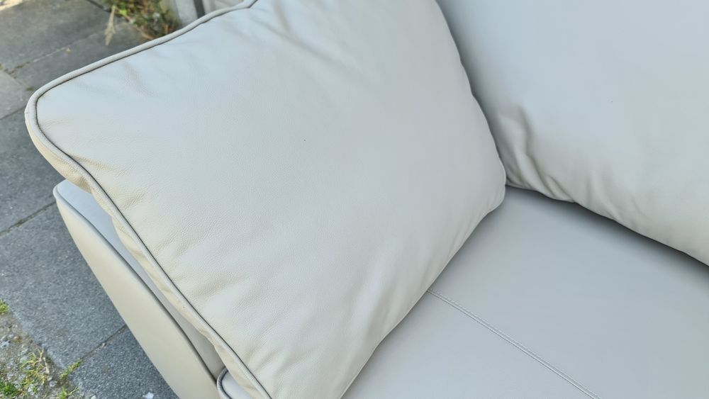 Sofa stylowa Skóra Naturalna Nowa Outlet  Next