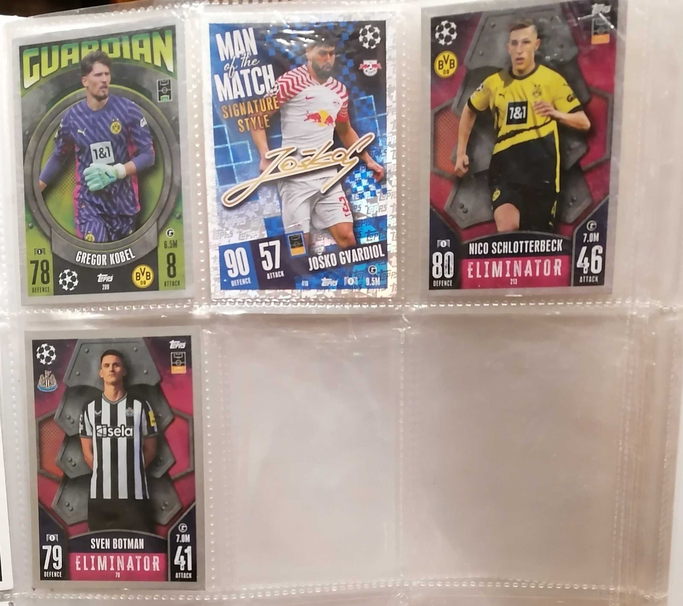 Vendo/Troco Cartas Topps Match Attax 23/24