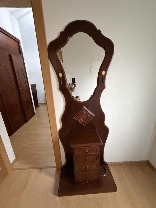 Movel de entrada com espelho