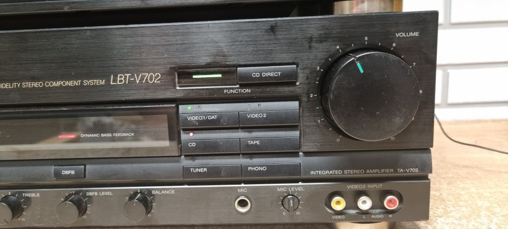 Wzmacniacz tuner SONY LBT-V702